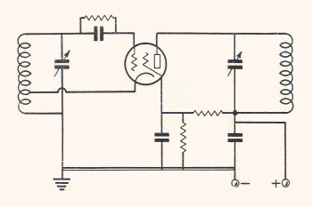 Conventional electron-coupled oscillator circuit.